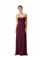 Grape A-Line Sweetheart Long Bridesmaid Dress / Formal Dress Hobart