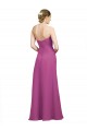 Low Back Wild Berry A-Line Sweetheart Long Bridesmaid Dress Hobart