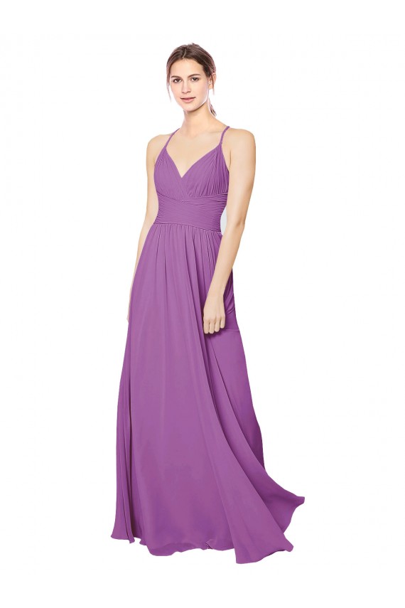 Open Back Dahlia A-Line Sweetheart Long Formal Dress / Bridesmaid Dress Hobart