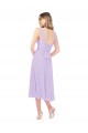 Lilac A-Line Sweetheart Midi Length High Low Bridesmaid Dress Hobart