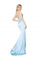 Light Sky Blue Mermaid V-Neck Long Formal Evening Gown / Prom Dress / Bridesmaid Dress Hobart