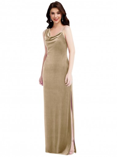 Champagne Sheath One Shoulder Long Black Tie Evening Gown / Prom Dress / Bridesmaid Dress Hobart